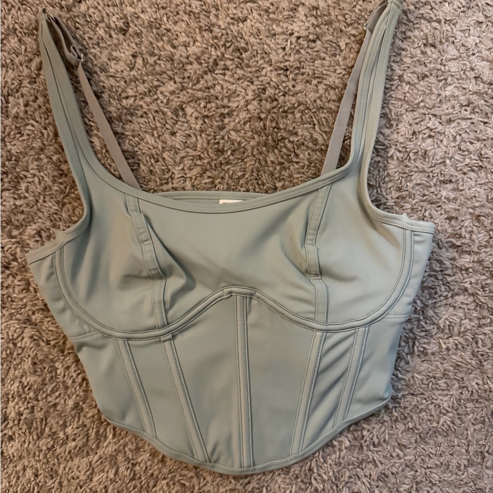 Gilly Hicks Soft Green Top